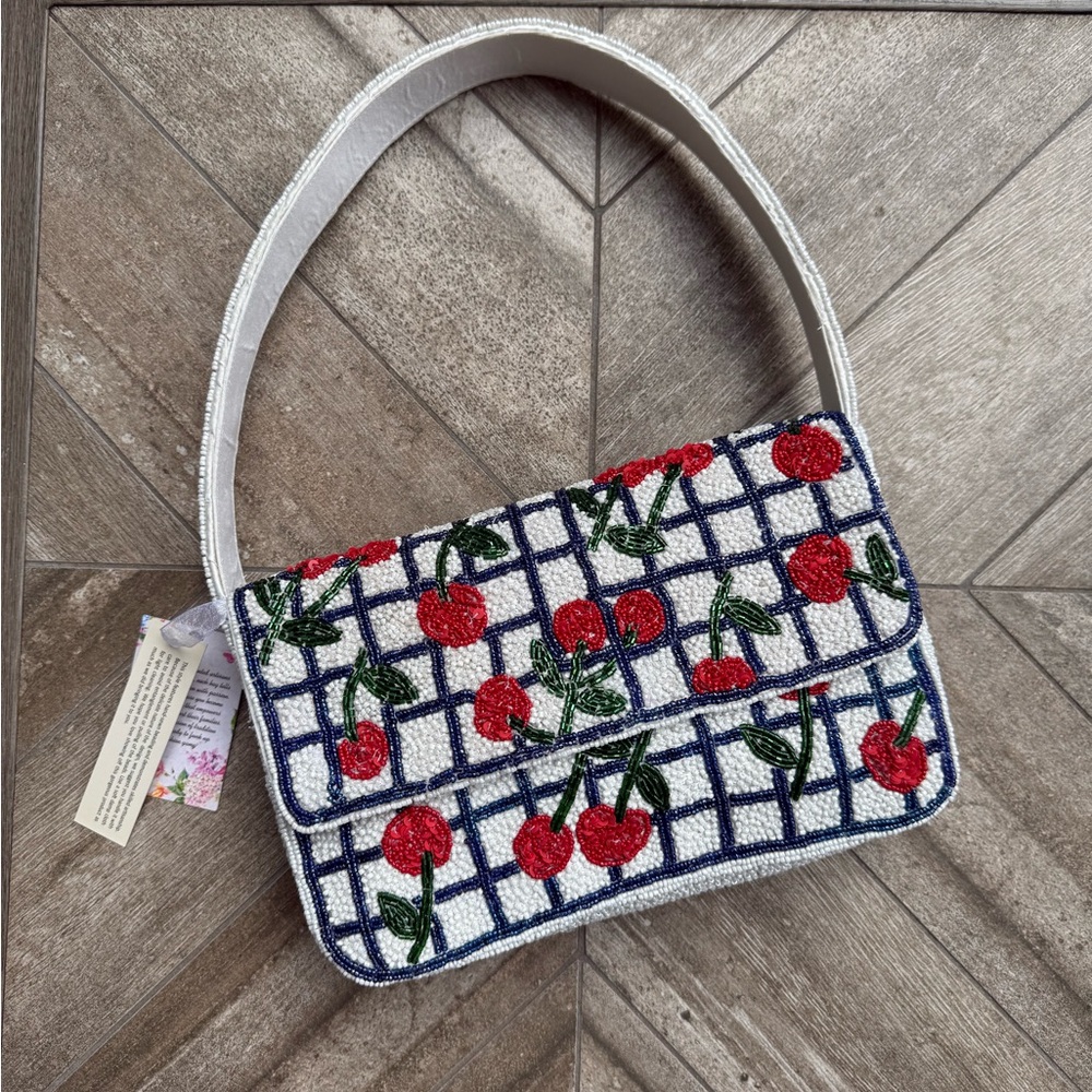 Viral Beaded shoulder bag